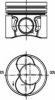 VW 038107065LF Piston